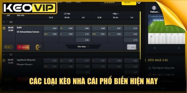 Trang chủ 10 Các Loại Kèo Nhà Cái Phổ Biến Hiện Nay